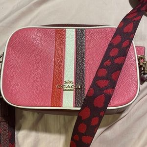 small coach bag with strap